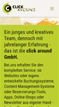 Mobile Screenshot of click-around.de